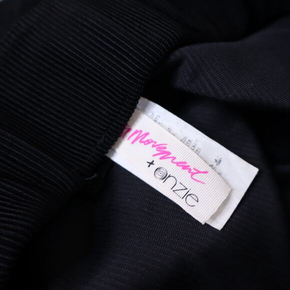 FP MOVEMENT + ONZIE Mini Bell Pants Black Ivory High Rise Ribbed Women's S/M - Picture 9 of 10